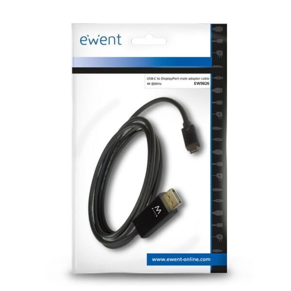 CABO CONVERSOR EWENT USB-C PARA DP M 4K/60HZ 2M - Image 2