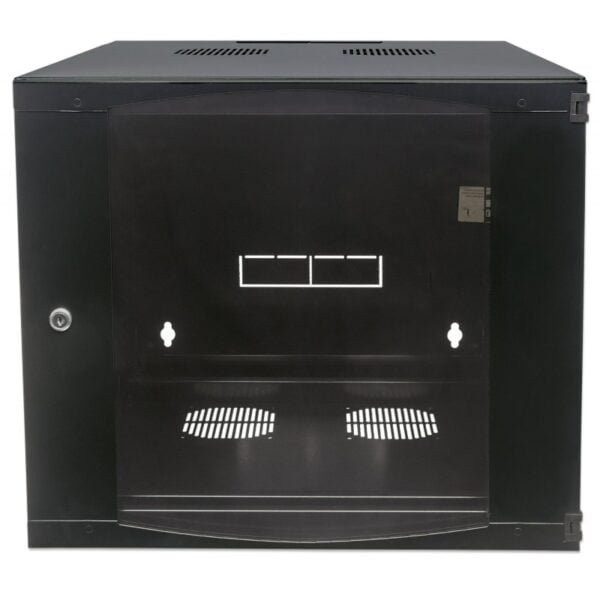 ARMÁRIO 12U 600MM INT DOUBLE SECTION 19' PRETO