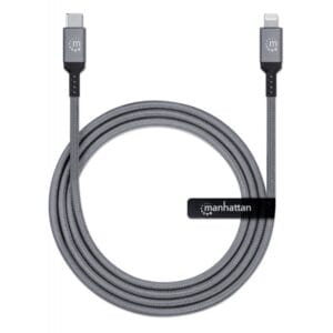 CABO ILYNK USB-C (M) 1.0MT  PARA  LIGHTNING (M) 18W MANHATTAN