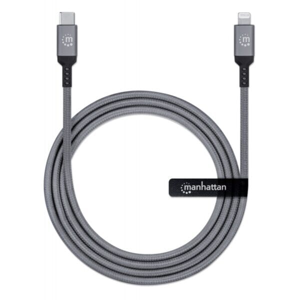 CABO ILYNK USB-C (M) 1.0MT  PARA  LIGHTNING (M) 18W MANHATTAN