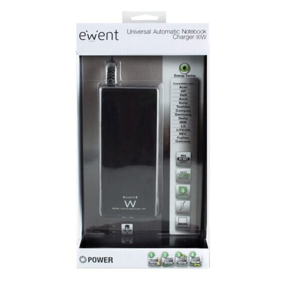 CARREGADOR UNIV. EWENT 90W 11T