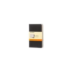 .ME BLOCO MOLESKINE CAPA DURA P/REUNIÃO A6 PAUT PK/3 64FLS