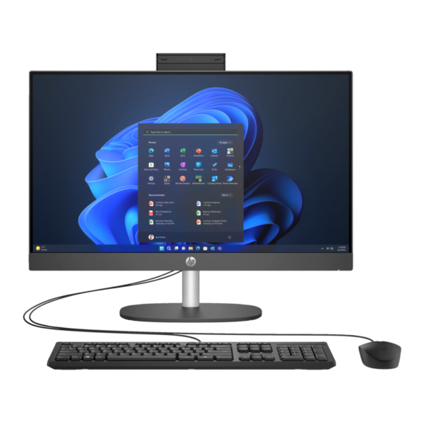 PC HP  AIO 240 23.8' I5-1335 FHD 8GB 512 SSD W11P PRETO*