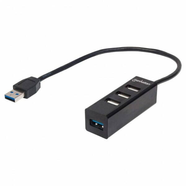 ADAPT USB-A 3.0 (M) PARA 3 USB-A 2.0 (F) MANHATTAN