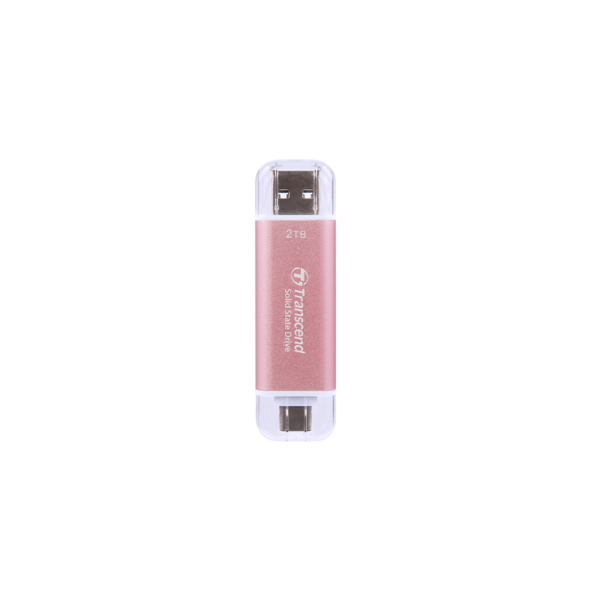 HD EXT 2.5' 1TB TRANSCEND ESD310P ROSA USB-C/A