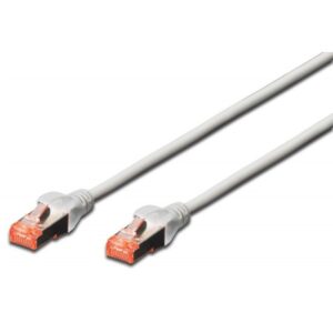 CABO REDE CAT6 5M S/FTP EWENT CINZA