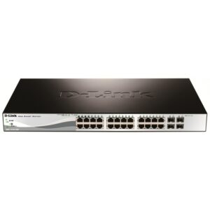 SWITCH 24 DLINK 10/100/1000 POE SMART MANAGED
