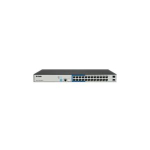 SWITCH 26 DLINK 10/100/1000 C/GESTÃO LONG RANGE 250M 24X POE 2X SFP 250W