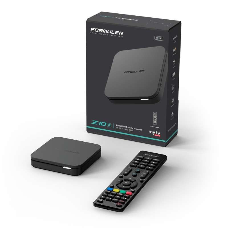 BOX TV FORMULER Z10 SE IPTV ANDROID UHD 4K