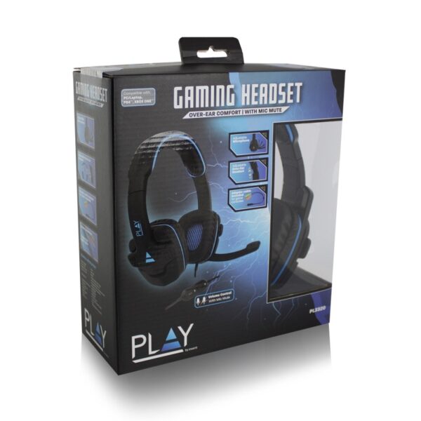 HS EWENT GAMING PRETO/AZUL C/FIO JACK