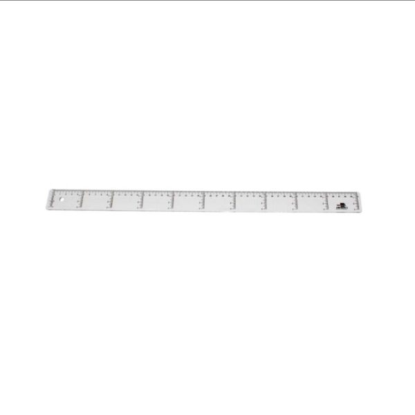 .ME REGUA LIDERPAPEL PLASTICA CRISTAL 50CM (1/20)