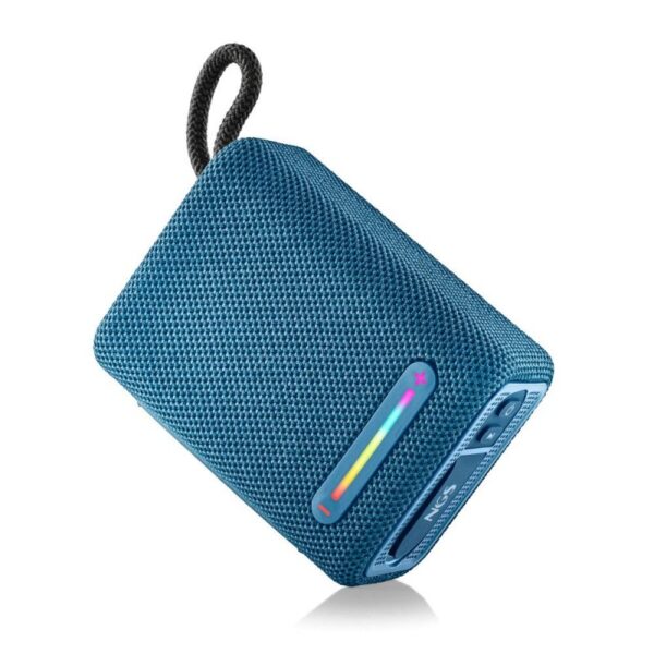 COLUNA NGS BT USB/FM 15W ROLLER FURIA 1 AZUL C/BATERIA
