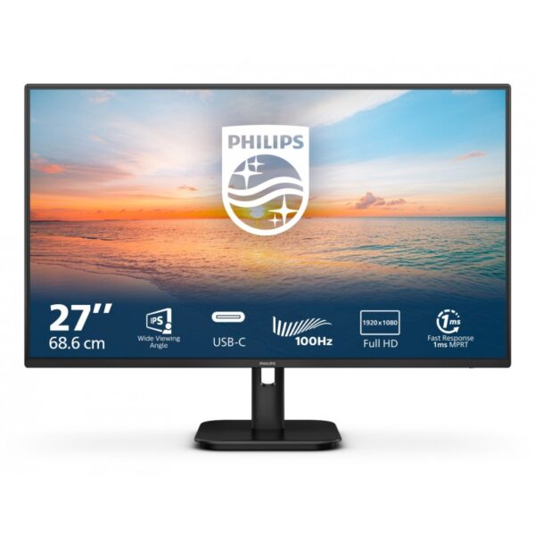 MONITOR 27' PHILIPS IPS FULL HD 16:9 1MS 100HZ HDMI/USB-C