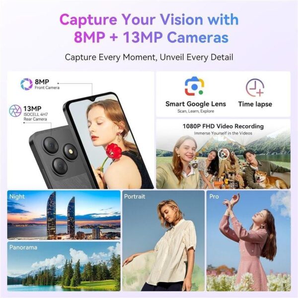 SMARTPHONE BLACKVIEW WAVE 8C 2GB+64GB PRETO