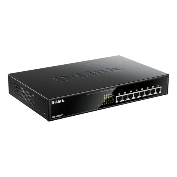 SWITCH 8 DLINK 10/100/1000 S/GESTÃO MAX POE 125W - Image 2