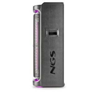 COLUNA NGS BLUETOOTH 4000W WILDSPACE3 PRETA