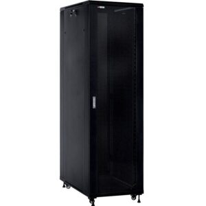 ARMARIO 42U WP RACK 600X1000MM DESMONTADO PRETO - Image 1