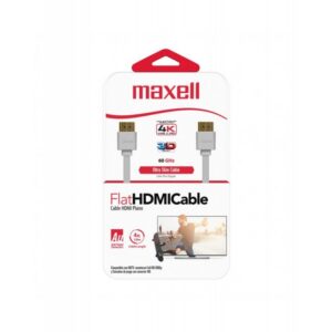 CABO HDMI 1.2MT 2.0v 4K SUPER FLAT HDMI MAXELL BRANCO