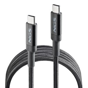 CABO USB-C (M) 2M PARA USB-C (M) NGS KNOT 65W