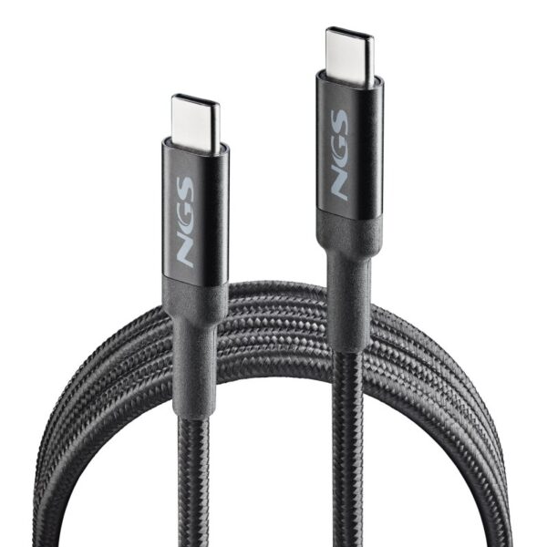 CABO USB-C (M) 2M PARA USB-C (M) NGS KNOT 65W