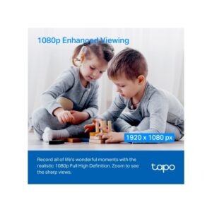 CAM WIRELESS TP-LINK 1080P FHD 360° HORIZONTAL, 114° VERTICAL 2UN