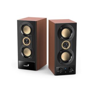 COLUNAS GENIUS SP-HF800BT 20W 3 WAY BT MADEIRA