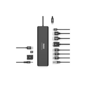 DOCK.STAT. PORT CONNECT TYPE C TRAVEL 1X4K/USB-A/USB-C/DP/HDMI/VGA/RJ45