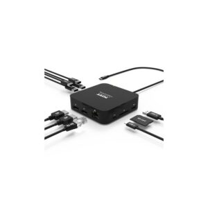 DOCK.STAT. PORT CONNECT TYPE C TRAVEL 2X 4K