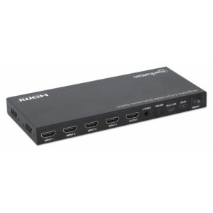 HUB SWITCH 4XHDMI INP PARA 1XHDMI OUT MANHATTAN
