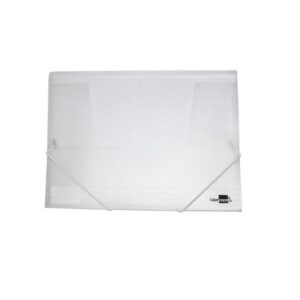 .ME PASTA DE ELASTICOS LIDERPAPEL DIN A4 TRANSPARENTE