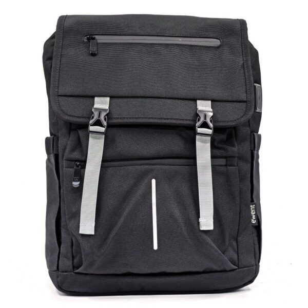 MOCHILA EWENT 16.1' OXFORD 900D VINTAGE PRETA
