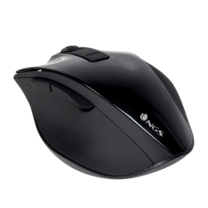 MOUSE NGS BOWBLACK WIRELESS 5 BOTÕES 1600 DPI PRETO