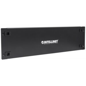 PAINEL DE CONECÇÃO 3U 19' INTL METAL PRETO