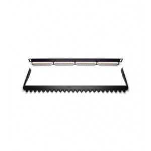PATCH PANNEL-24 PT WP RACK 0,5U PRETO