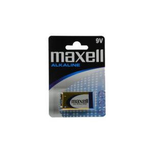 PILHA 9V CX/1 MAXELL ALKALINE
