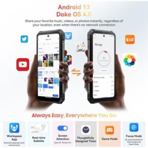 SMARTPHONE BLACKVIEW BL9000 12GB+512GB PRETO - Image 2