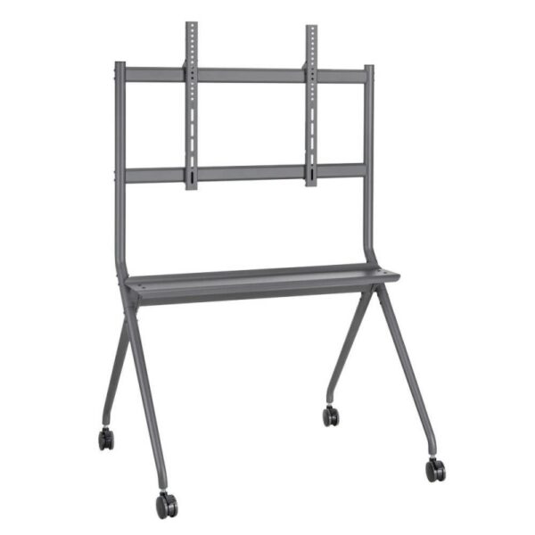 SUPORTE TV NAPOFIX CHÃO HORIZONTAL 50' A 86' PRETO