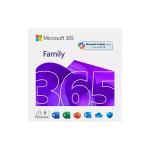 SW MS OFFICE 365 FAMÍLIA 6PC 1 ANO ? ESD - Image 1
