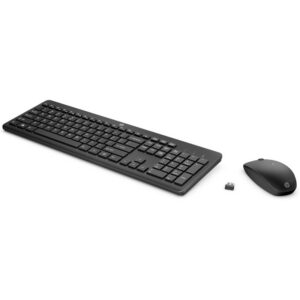 TECLADO+MOUSE HP WIFI 235 PRETO - Image 1