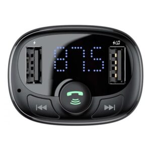 TRANSMISSOR BASEUS S-09A BT FM 2XUSB P/CARRO
