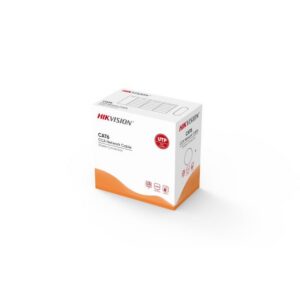CABO REDE 305M U/UTP CAT6 HIKVISION CCA 23AWG CINZENTO