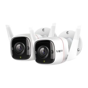 CAM WIRELESS TP-LINK OUTDOOR 3MP MOTION DETECTION 2UN
