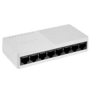 SWITCH 5 HIKVISION 8X 10/100MBPS S/ GESTÃO