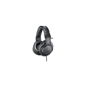 AUSCULTADOR PROFISSIONAL AUDIO-TECHNICA ATH-M20X PRETO
