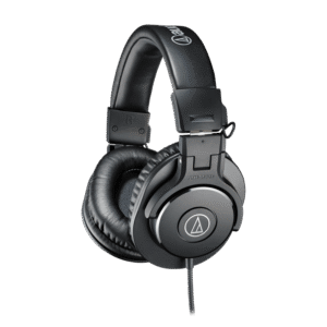 AUSCULTADOR PROFISSIONAL AUDIO-TECHNICA ATH-M30X PRETO