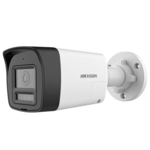 CAMARA HIKVISION FIXED BULLET AUDIO BIDIRECIONAL + SIRENE 2MP 3.6MMPLAST.