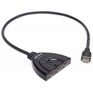 HUB HDMI (M) 3xHDMI (F) MANHATTAN - Image 1