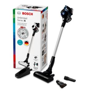 PD ASPIRADOR VERTICAL BOSCH S/FIO S/SACO VACUUM CLEANER SERIE 6 RECARREGÁVEL