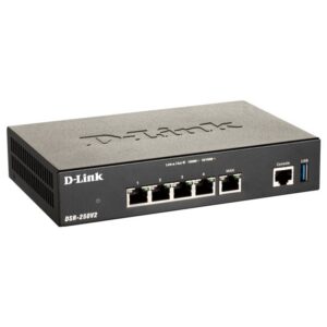 ROUTER DLINK VPN 5-GIGABIT PORT 3XWAM 1XLAN 1XLAN/WAM 1XUSB