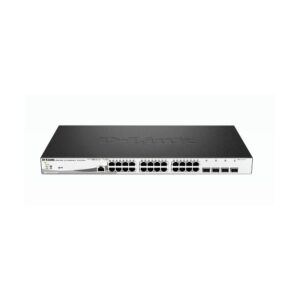 SWITCH 24 DLINK 10/100/1000 POE + 4 GIGABIT/SFP 370W
